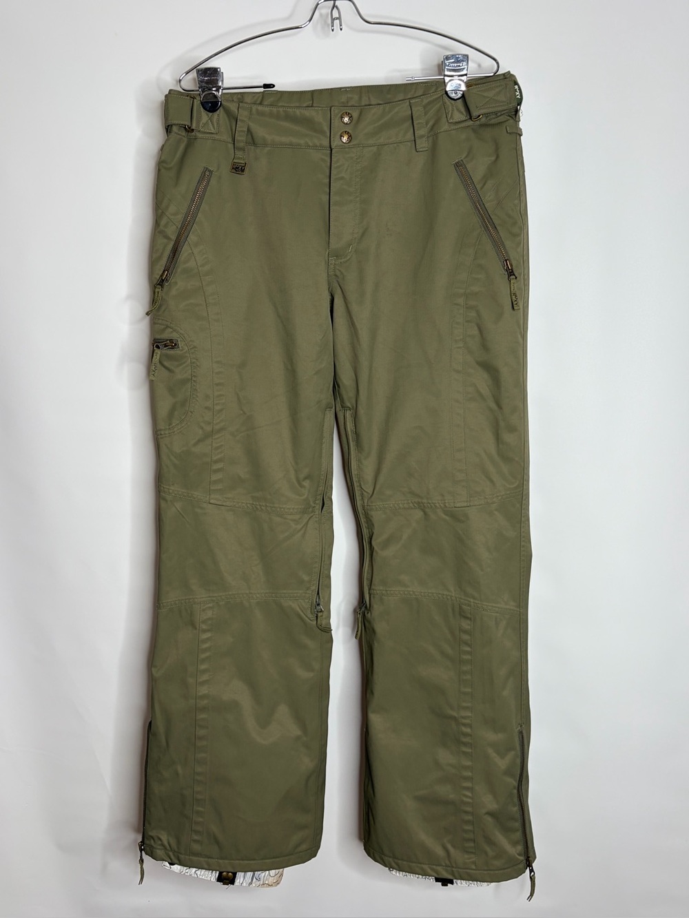 Roxy Snow Snowboard pants Lichen Green Green Pants, size Large